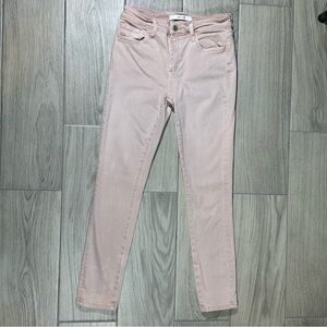 JOE’S JEANS Pale Rose Pink Mid Rise Skinny Ankle Jeans 28